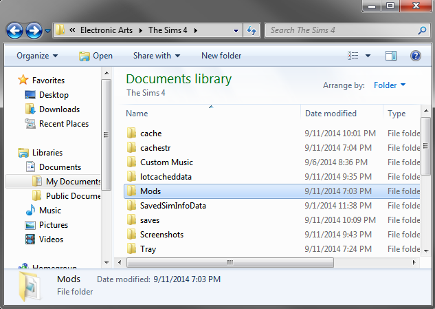 sims 4 mods folder script download